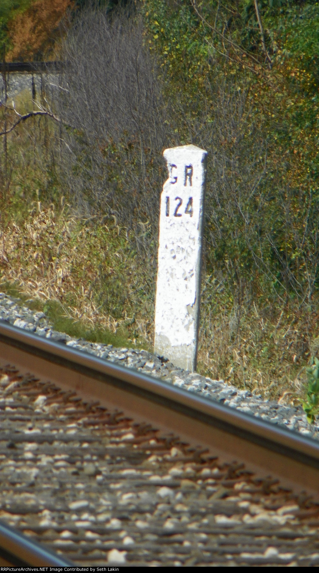 Pere Marquette Milepost Grand Rapids is 124 miles